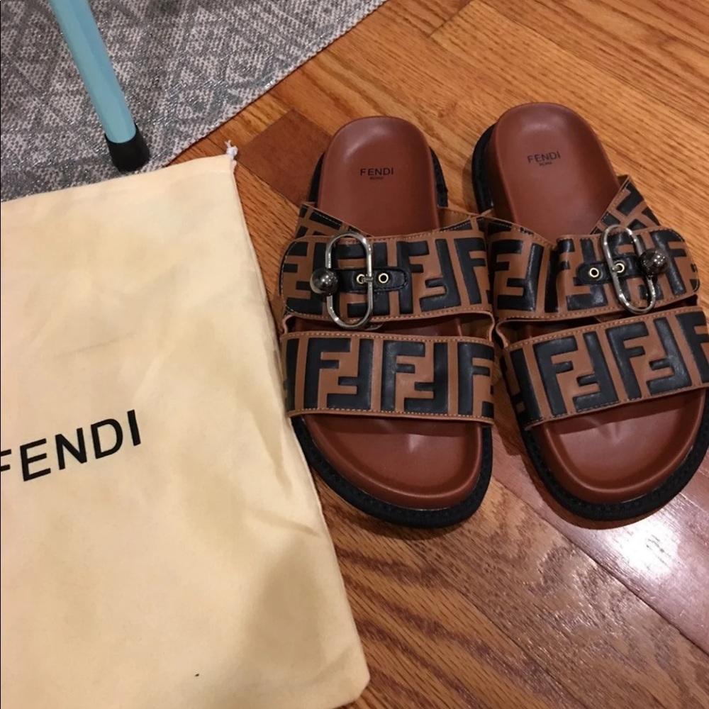 Fendi slides!